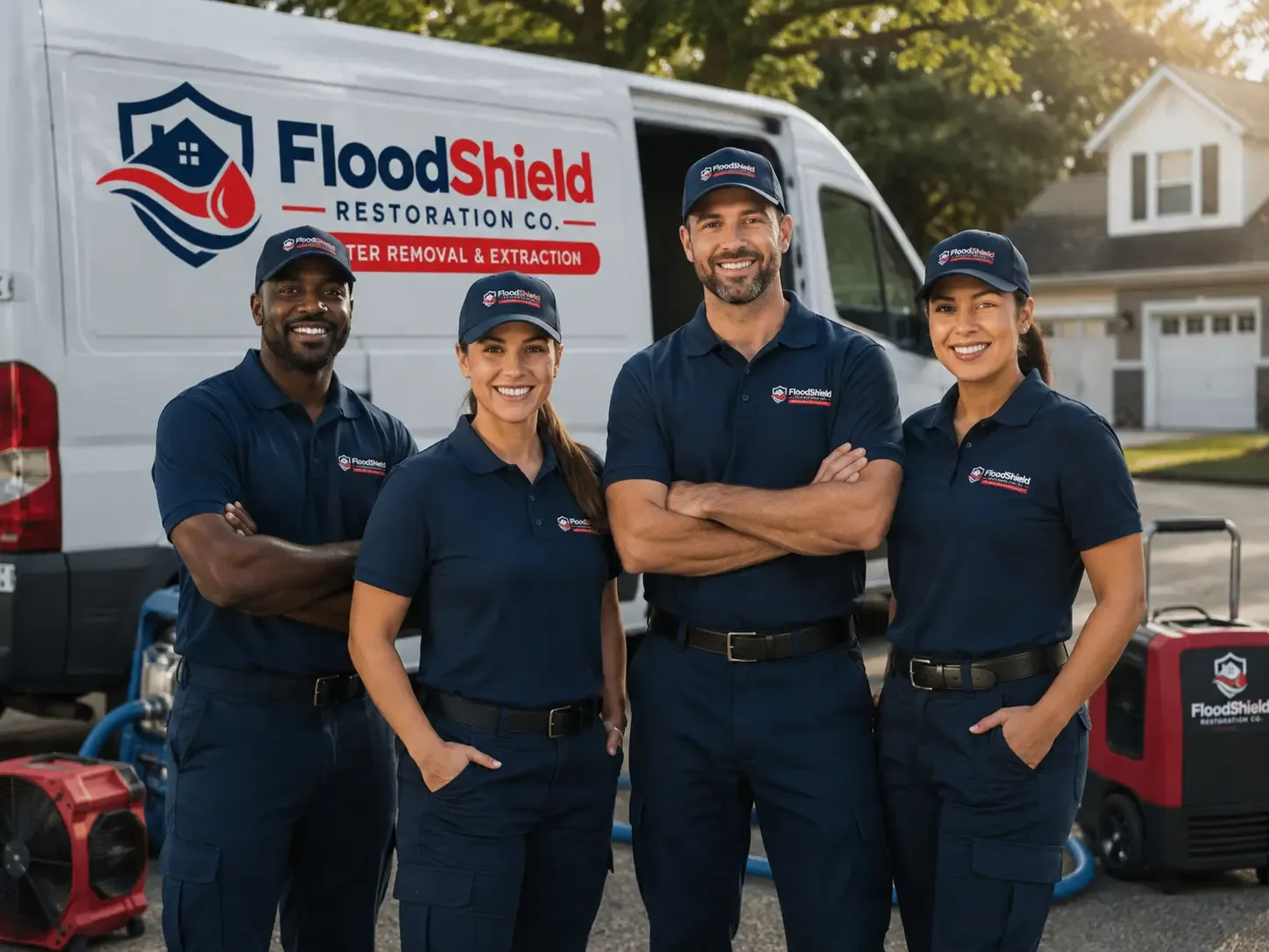 Flood Damage Restoration company in Pierpont, OH
