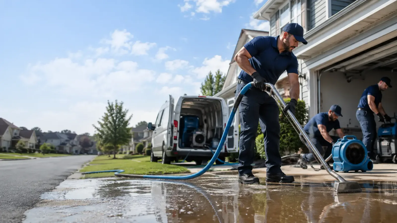 Flood Damage Restoration in Pierpont, OH